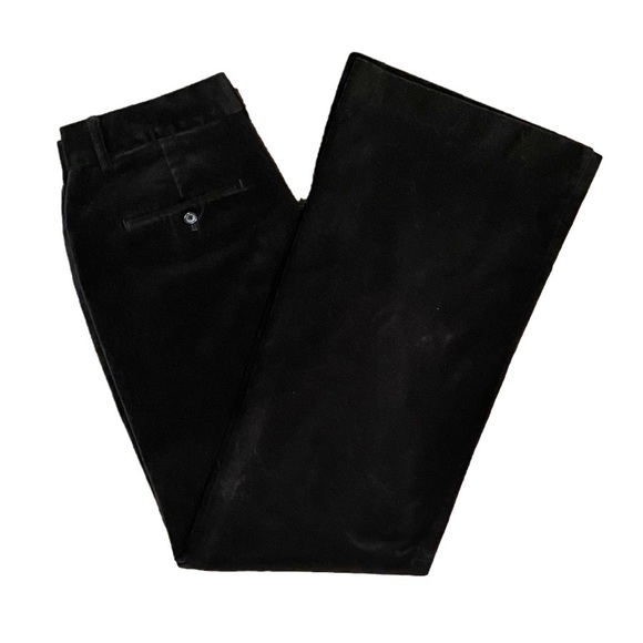 Express Pants & Jumpsuits Express Black Velvet Wide Leg Pants Size
